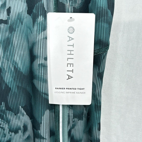 Athleta Tight, Compression, Zip Pockets, Green, NWT in Size 3X - Picture 13 of 16